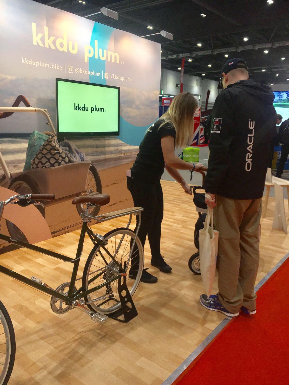 Exhibition Staff Bike Show