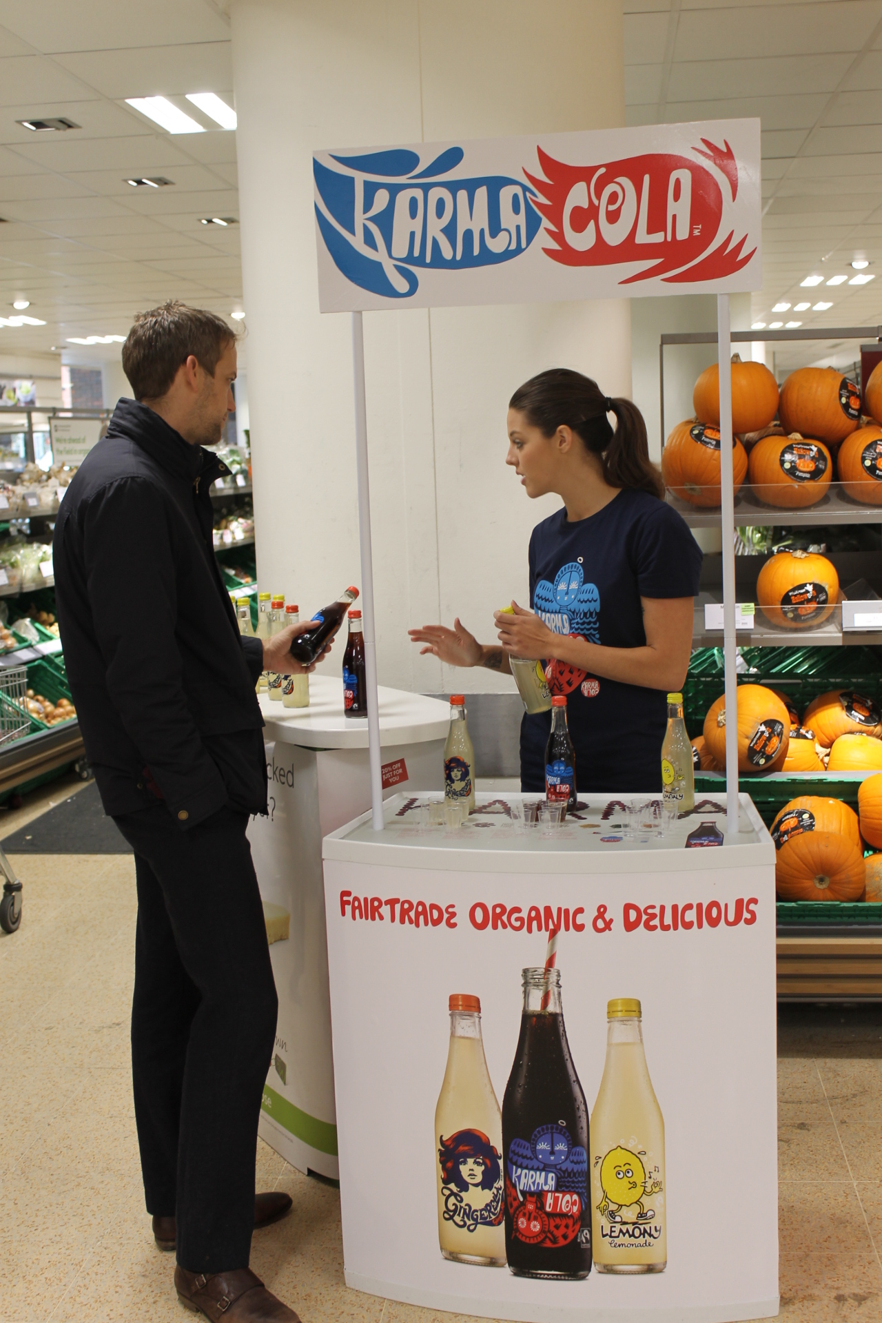 Sampling in Waitrose